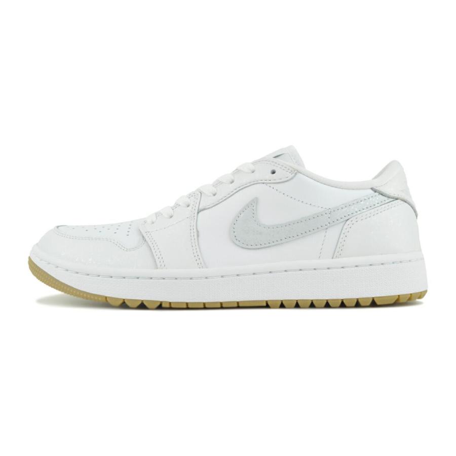 NIKE（ナイキ） NIKE AIR JORDAN 1 LOW GOLF wht/pure platinum エア