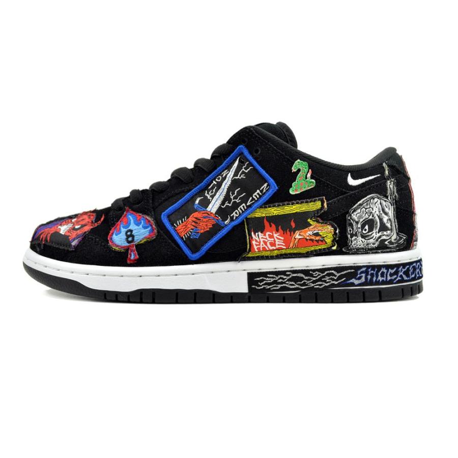 Nike SB NIKE DUNK LOW PRO QS NECK FACE black/white-multi-color