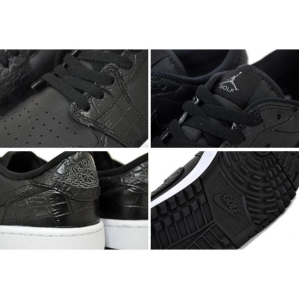 エア ジョーダン 1 NIKE AIR JORDAN LOW GOLF black/blk-iron grey