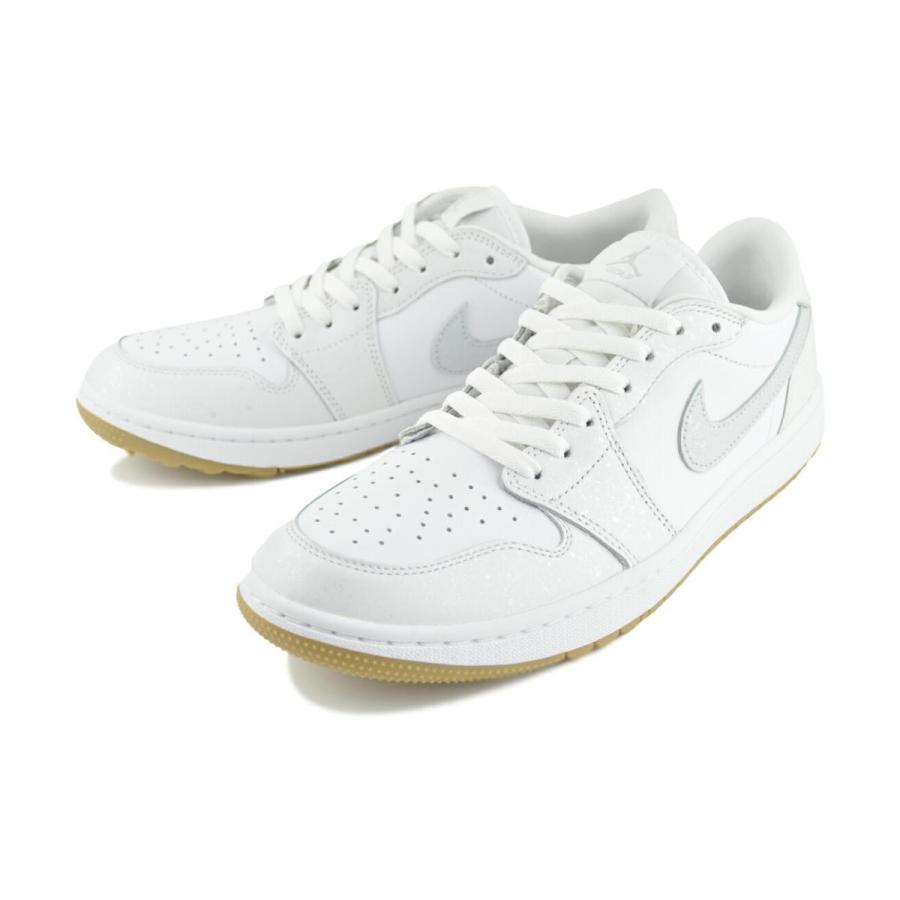 NIKE（ナイキ） NIKE AIR JORDAN 1 LOW GOLF wht/pure platinum エア