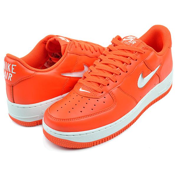 エア フォース 1 NIKE AIR FORCE LOW RETRO safety orange/summit