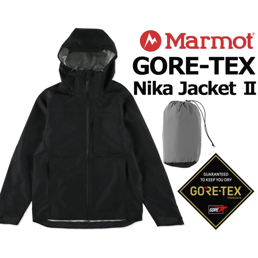 Marmot（マーモット） Marmot GORE-TEX NIKA JACKET II BLACK tssmr407