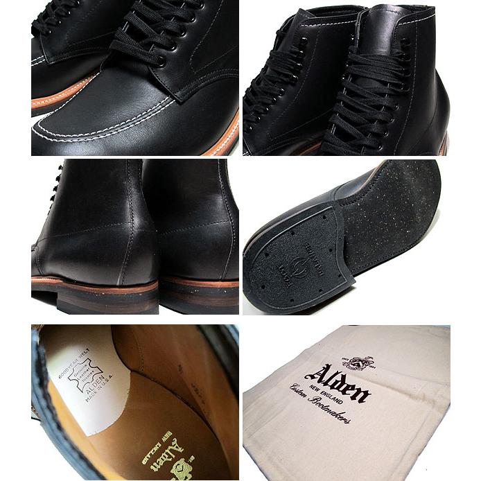 ALDEN（オールデン） ALDEN INDY BOOTS Black CHRMXL Leather 401
