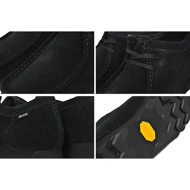 Clarks（クラークス） CLARKS WALLABEE GORE-TEX BLACK SUEDE 26149449