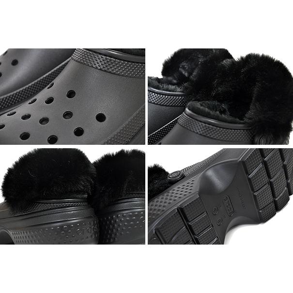 crocs（クロックス） crocs STOMP LINED CLOG BLACK 208546-001