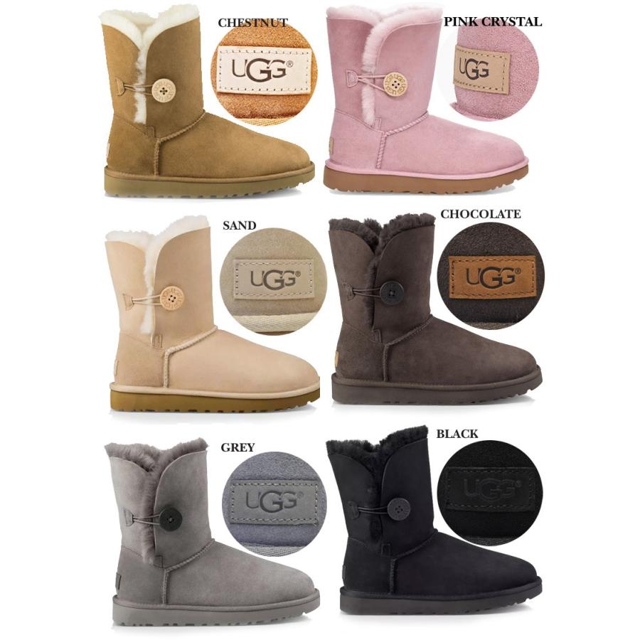 UGG（アグ） UGG WOMENS BAILEY BUTTON II UGG ムートン 5COLOR ブーツ