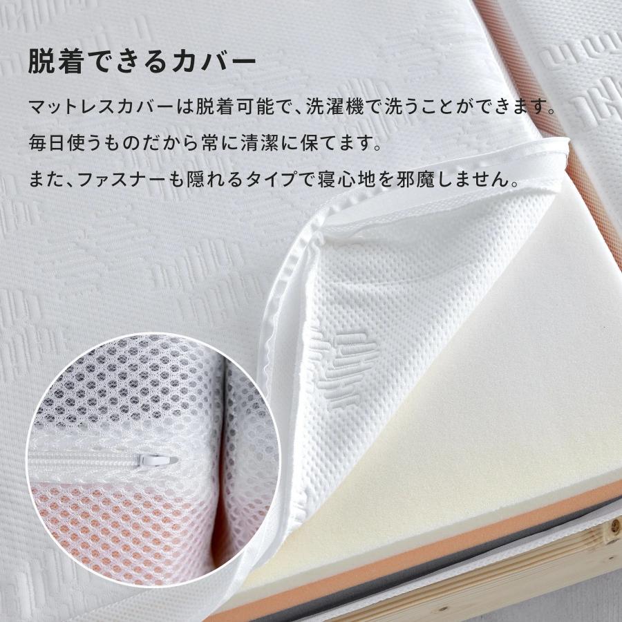 リムネ 三つ折りマットレス セミダブル : Limneヤフーショッピング店