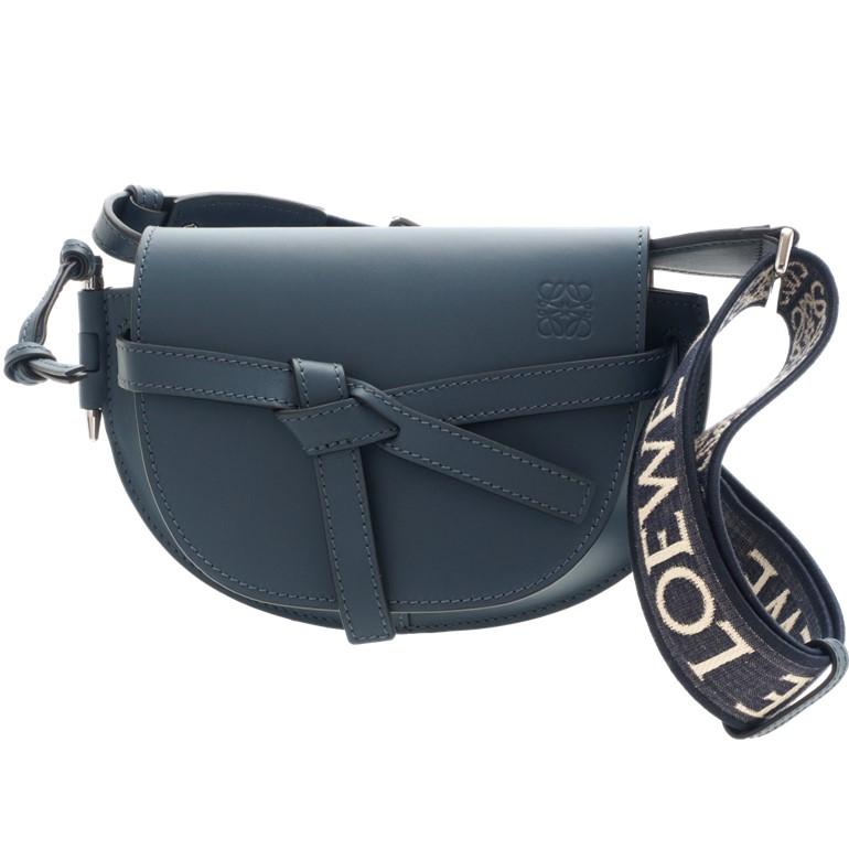 LOEWE（ロエベ） ゲートデュアル バッグ ミニ ソフトカーフ＆ジャ