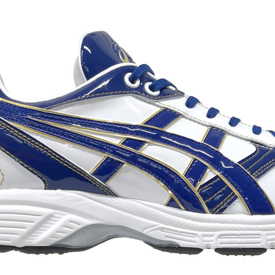 ASICS（アシックス） 【サイズ交換送料無料】ブルー×ホワイト×ゴールド
