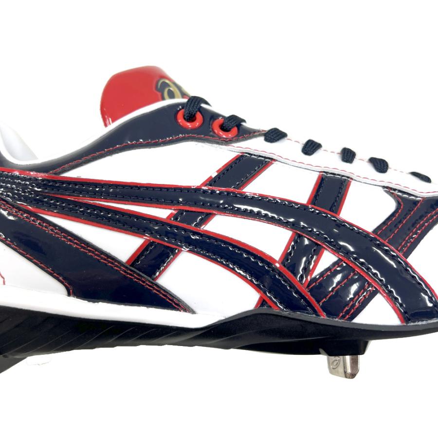 ASICS（アシックス） 【サイズ交換送料無料】ホワイト×ネイビー 野球