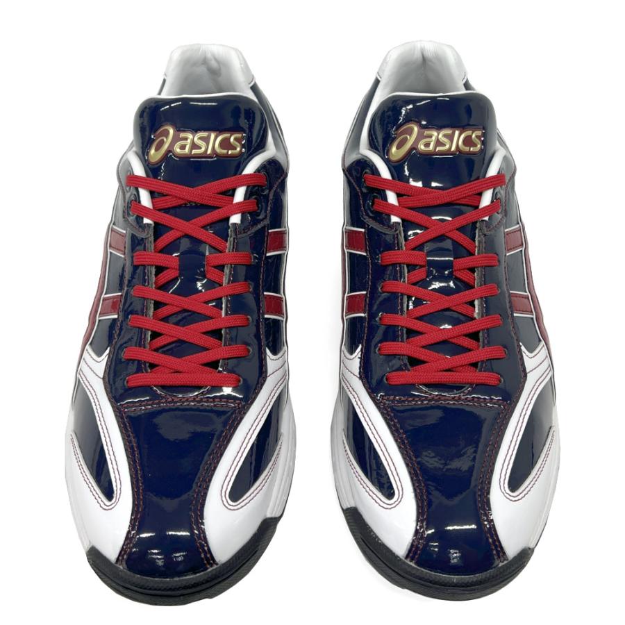 KEIO スパイクシューズ アップシューズ ネイビー/レッド 野球