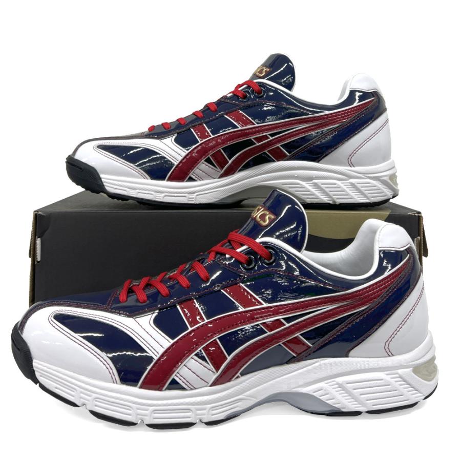 KEIO スパイクシューズ アップシューズ ネイビー/レッド KEIO スパイク