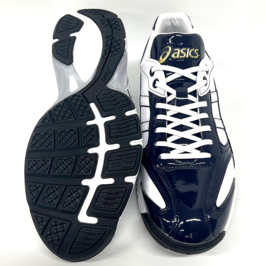 ASICS（アシックス） 【サイズ交換送料無料】ホワイト×ネイビー 野球