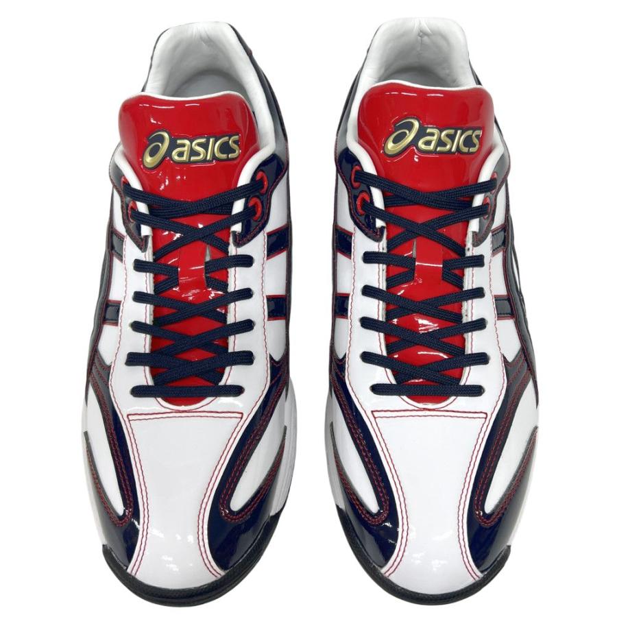 ASICS（アシックス） 【サイズ交換送料無料】ネイビー×ホワイト 野球