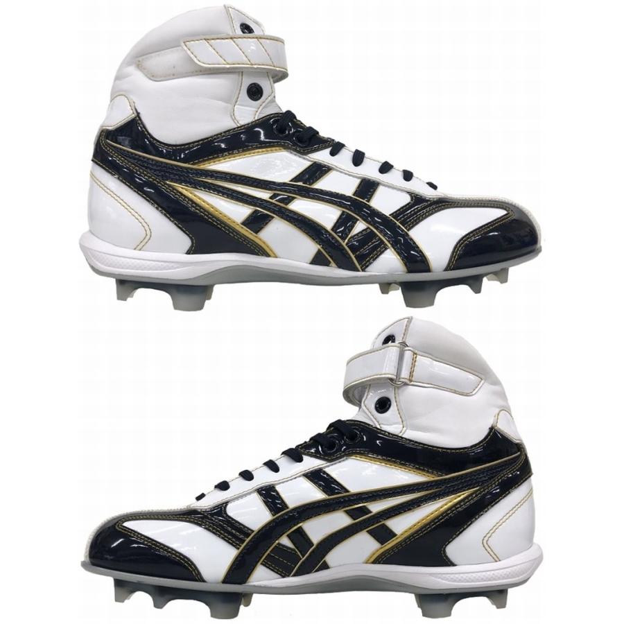 ASICS（アシックス） 【サイズ交換送料無料】ホワイト×ネイビー 野球