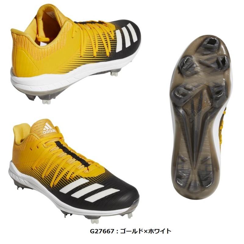 adidas（アディダス） 野球 埋込金具スパイク 金属歯 樹脂底