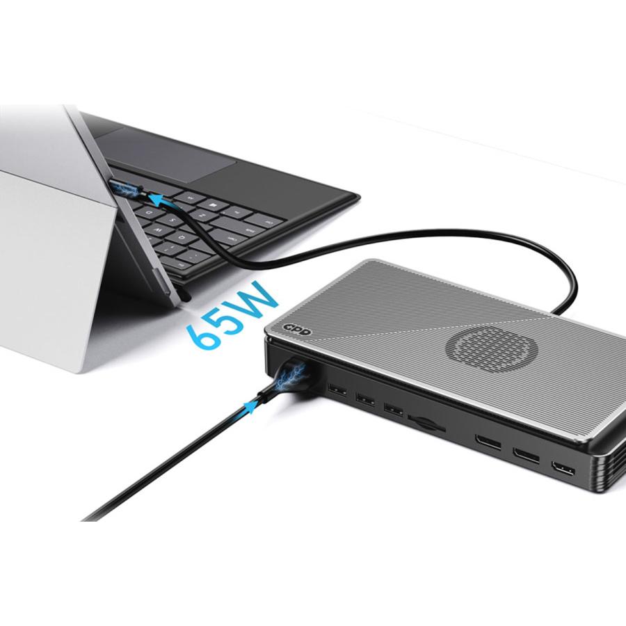 GPD G1 2024 外付けGPU Radeon RX 7600M XT搭載 サイレントモードに