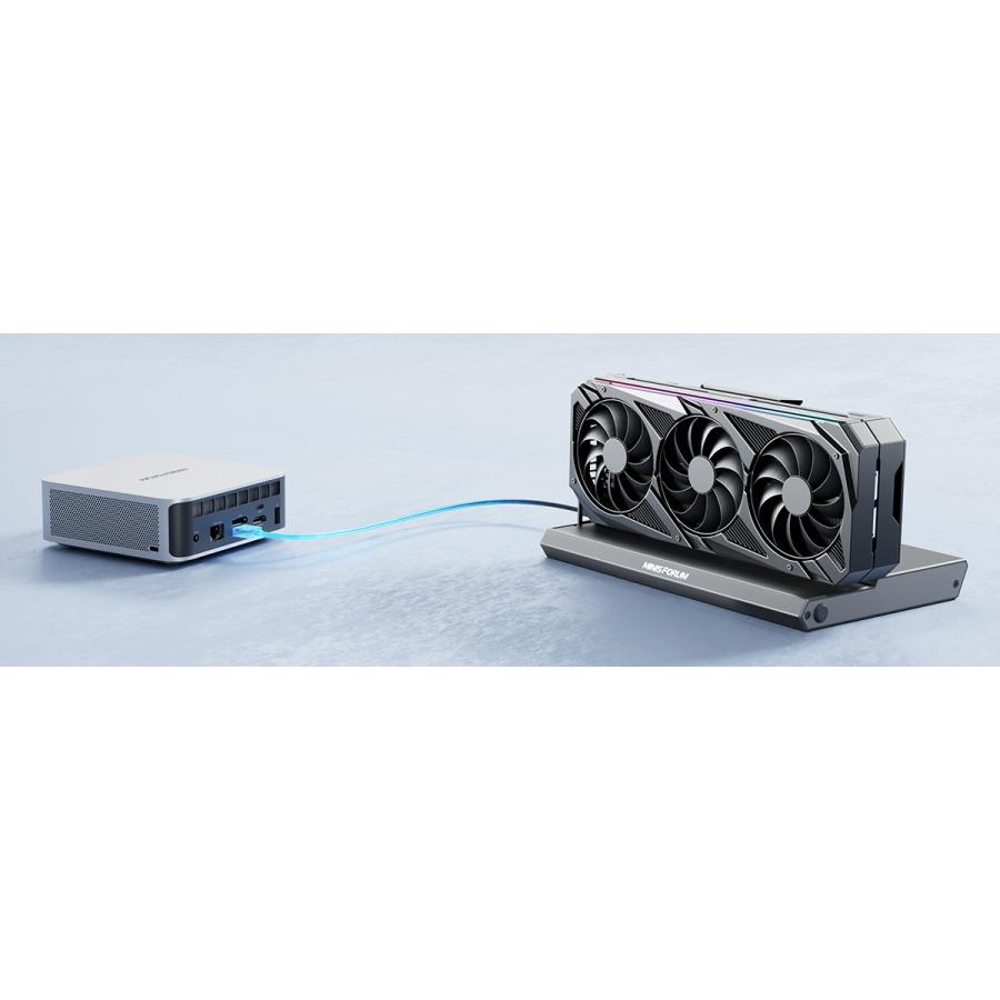 MINISFORUM ミニPC AI X1-255 メモリ32GB ストレージ1TB AMD Ryzen 7