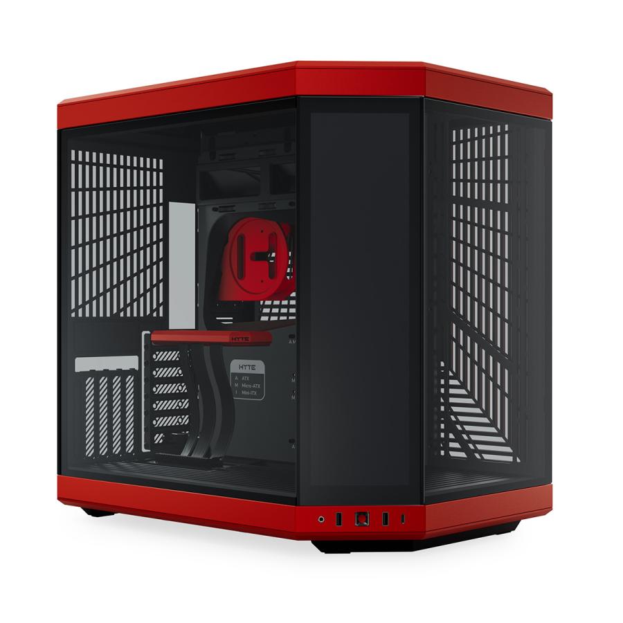 HYTE PCケース Y70 Touch Infinite ブラック／チェリー 14.9インチ