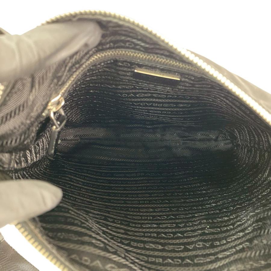 PRADA（プラダ） 極 美品 三角ロゴ プレート 金具 テスート ナイロン