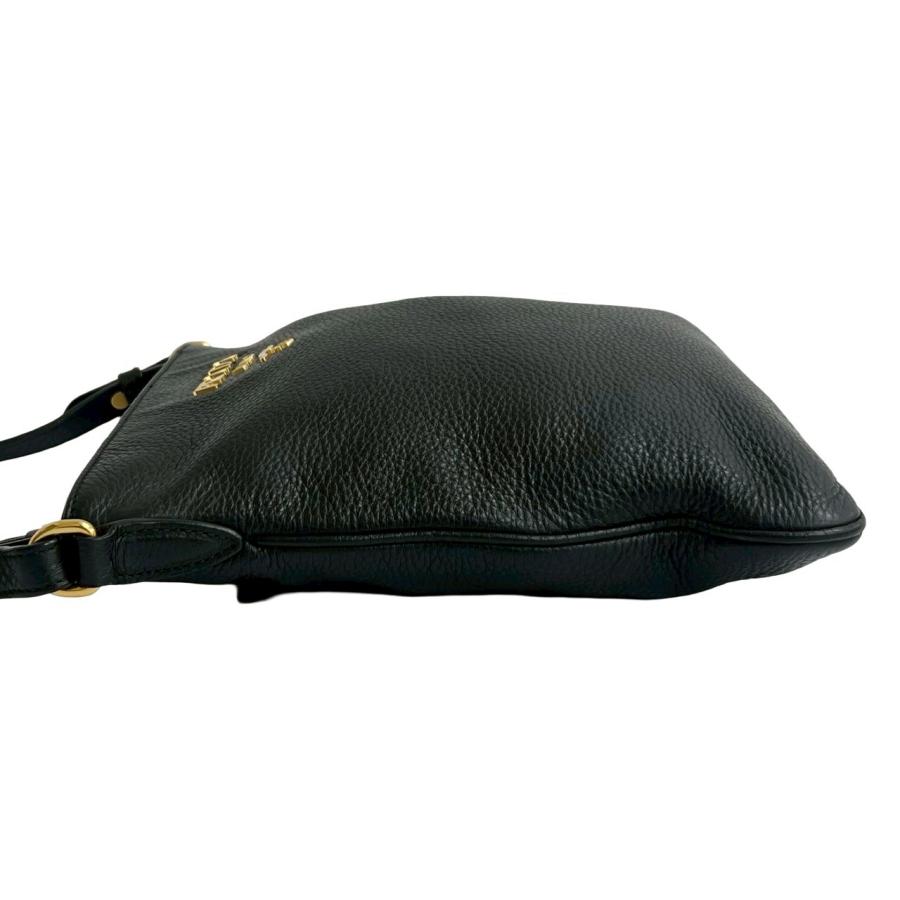 PRADA（プラダ） 極 美品 希少品 ロゴ ゴールド 金具 レザー 本革 ミニ