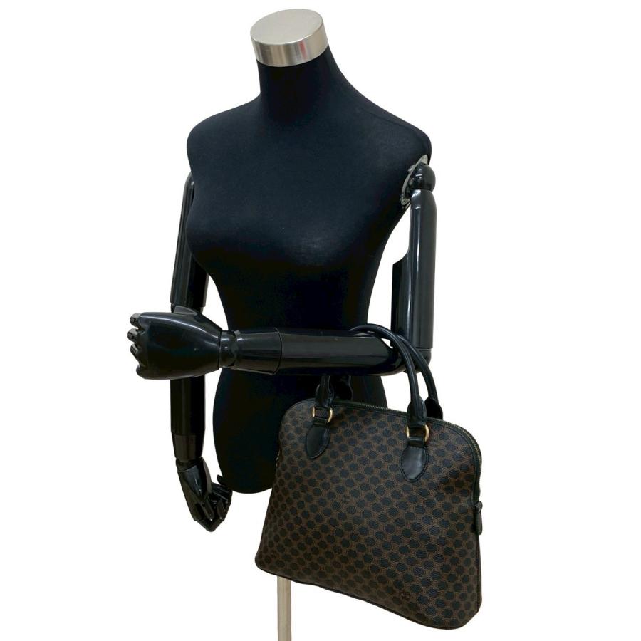 CELINE（セリーヌ） 極 美品 ヴィンテージ マカダム ブラゾン ロゴ 柄