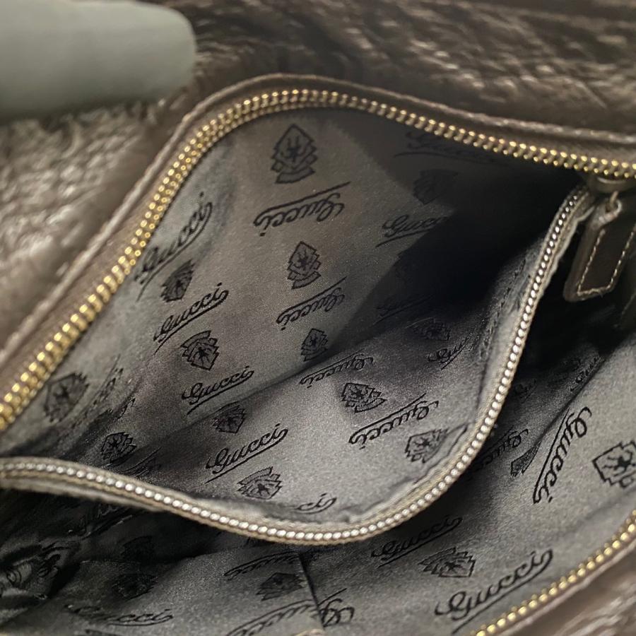 GUCCI（グッチ） 極 美品 希少品 グッチシマ GG ロゴ レザー 本革 ミニ