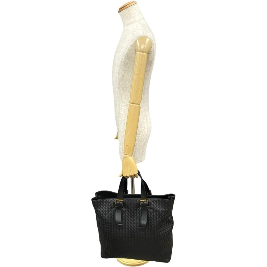 極 美品 袋付 BOTTEGA VENETA ボッテガヴェネタ イントレチャート