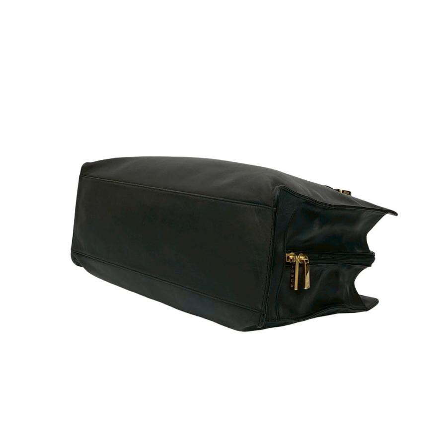 LOEWE（ロエベ） 極 美品 アナグラム ロゴ 金具 刻印 レザー 本革