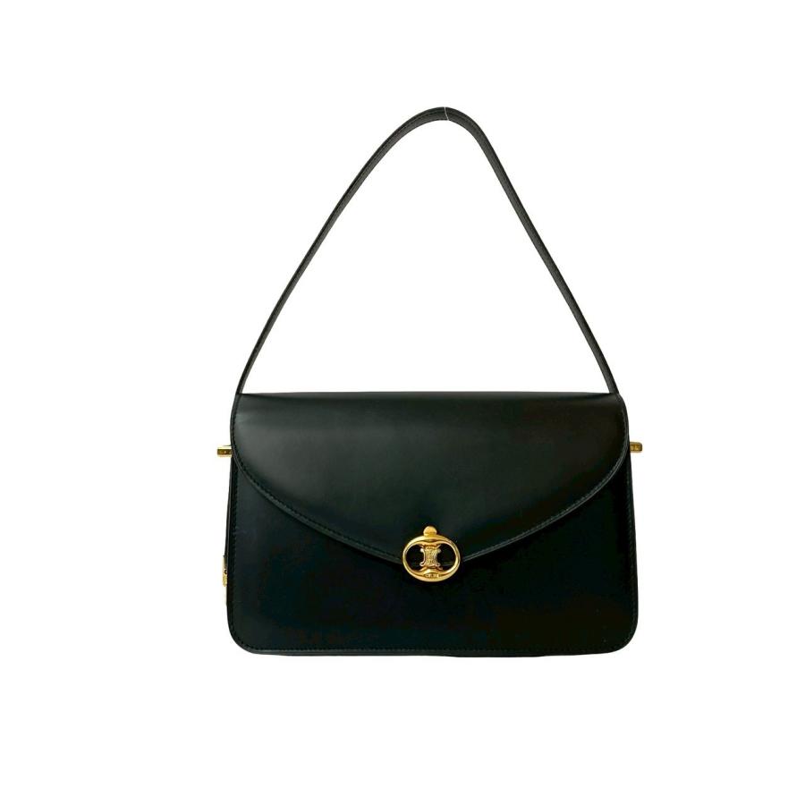 CELINE（セリーヌ） 極 美品 ヴィンテージ トリオンフ ロゴ 金具