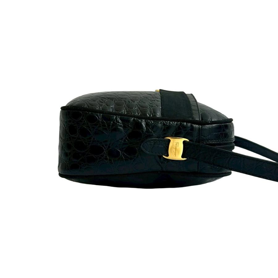 極 美品 Salvatore Ferragamo サルヴァトーレフェラガモ ヴァラリボン