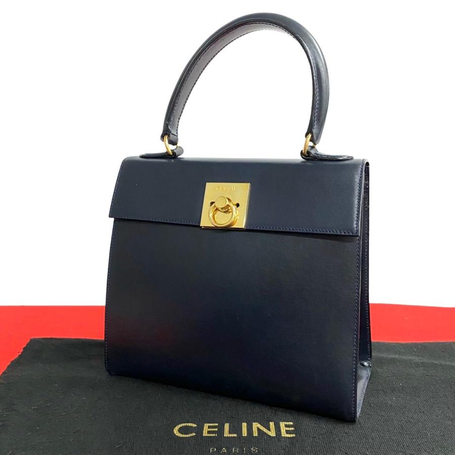 CELINE（セリーヌ） 極 美品 希少品 袋付き ヴィンテージ ロゴ リング