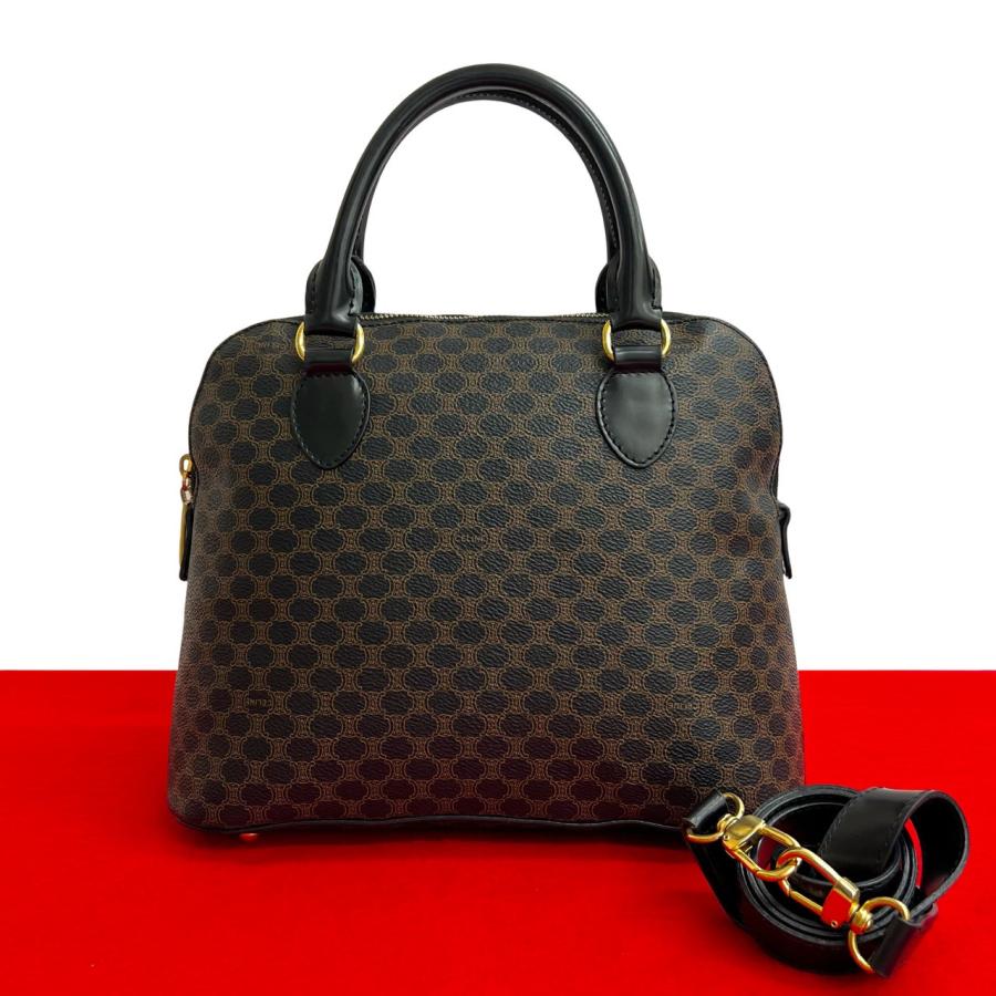 CELINE（セリーヌ） 極 美品 ヴィンテージ マカダム ブラゾン