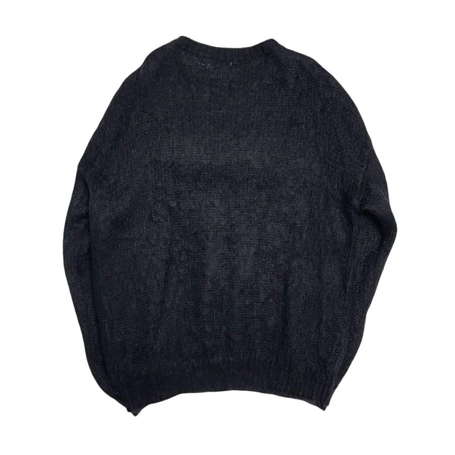 SAINT LAURENT 【中古】 Saint Laurent サンローラン ロゴ モヘア