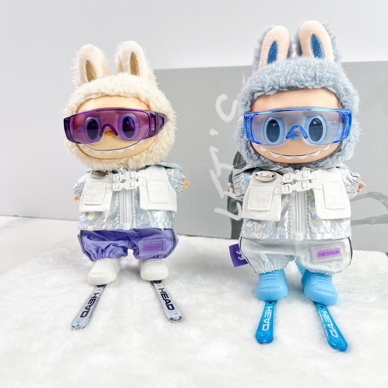 LABUBU ラブブ アクセサリー 服 洋服 4点セット着せ替え 冬