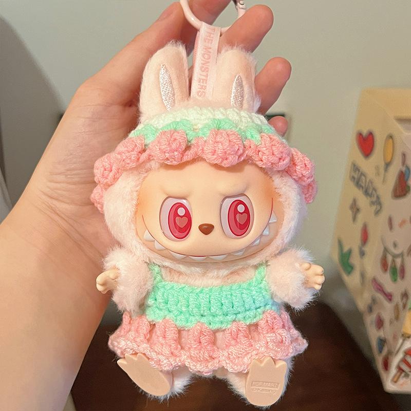 LABUBU ラブブ 2点セット ぬいぐるみ用服 洋服 ぬい服 ぬいぐるみ 着せ