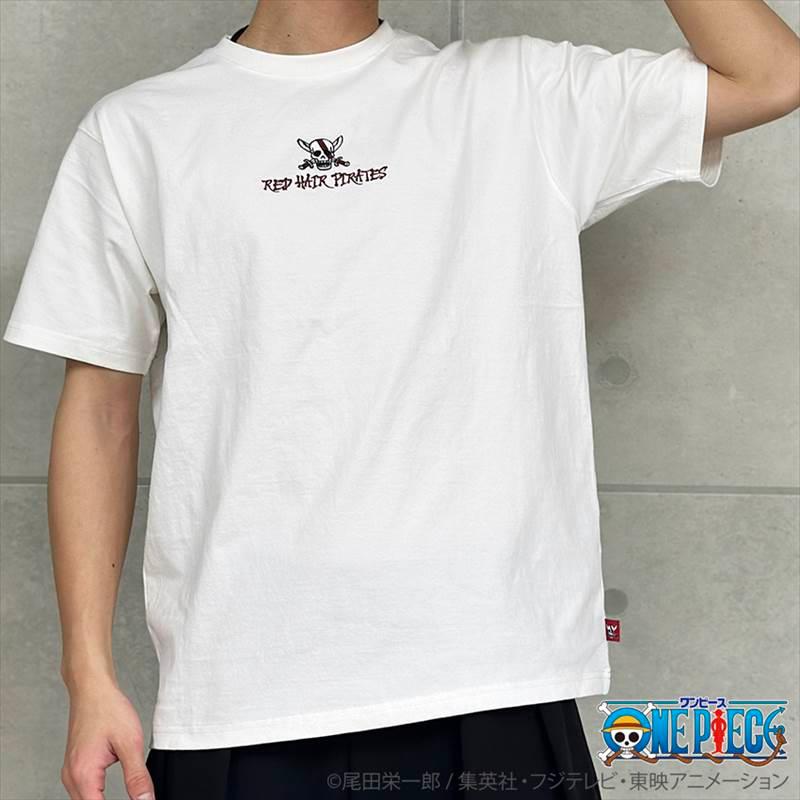 ワンピース ONE PIECE× 絡繰魂 赤髪のシャンクス 半袖Tシャツ メンズ