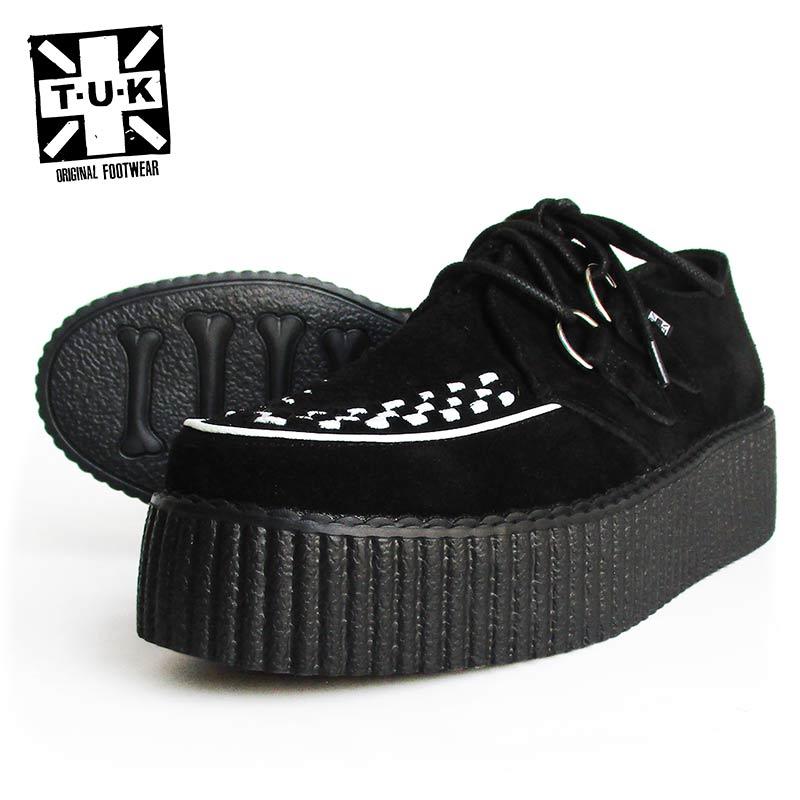 T.U.K TUK ラバーソール 厚底 メンズ スニーカー スウェード V8366
