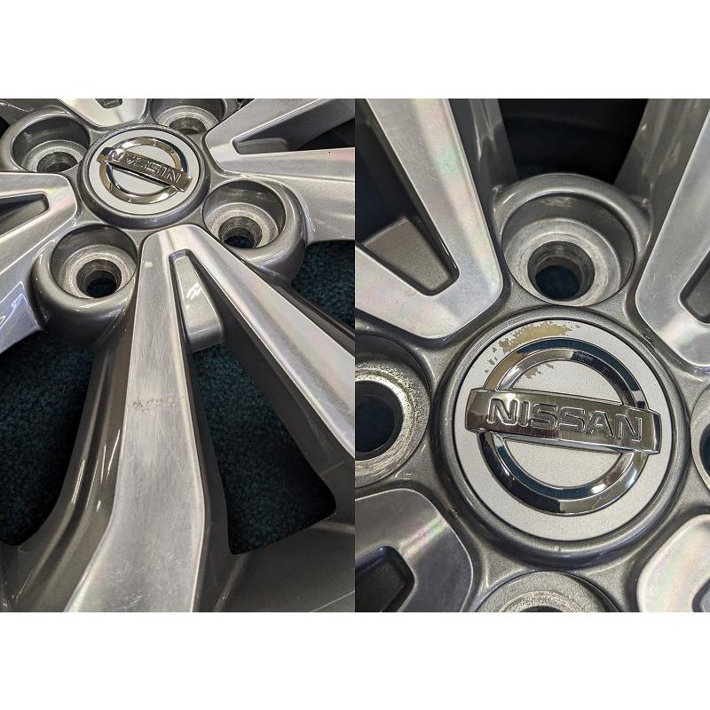 日産（NISSAN） ☆15インチ 純正 中古 アルミホイール 4本 4穴 PCD:100