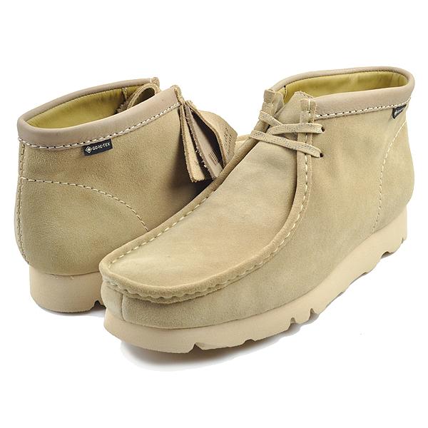 Clarks（クラークス） ワラビーブーツ ゴアテックス メープル スエード