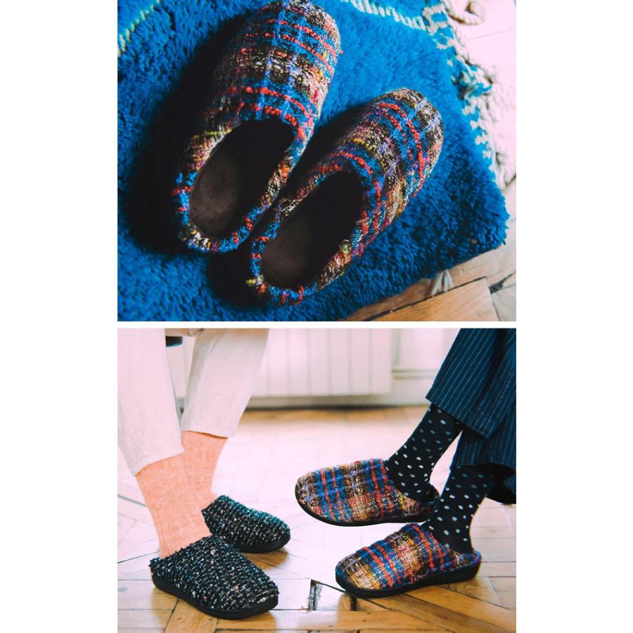 SUBU（スブ） ツイード ウインターサンダル 3色 SUBU WINTER SANDALS