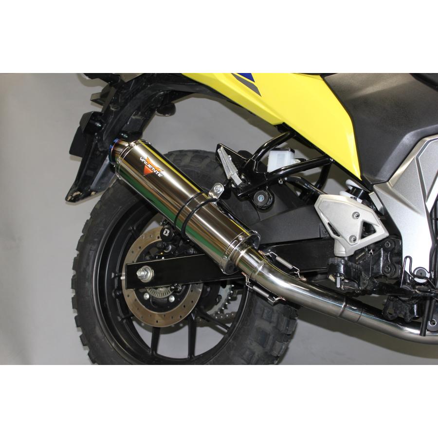 ジクサー Valiente Vストローム250SX マフラー 8BK-EL11L アレグリア