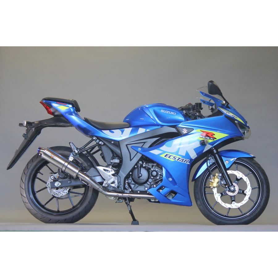 GSX GSX-R125 バイクマフラー 8BJ-DL32D 2BJ-DL33B スパルタ