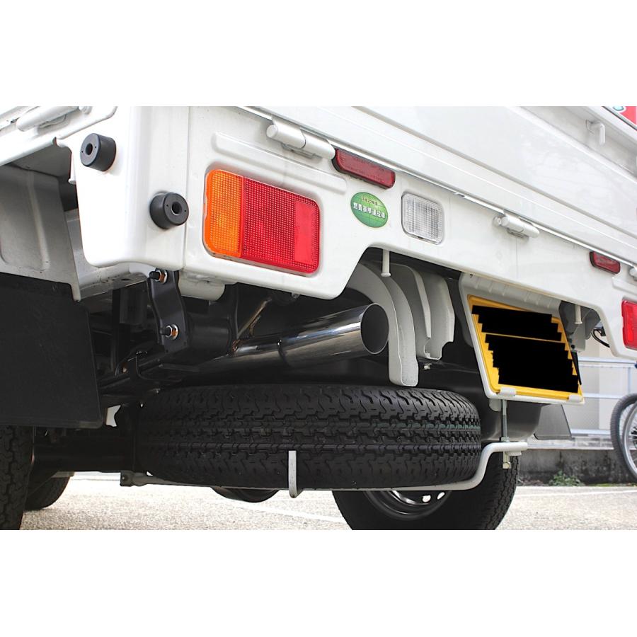 キャリイ キャリー マフラー EBD-DA16T ステンレス 砲弾型 トラック