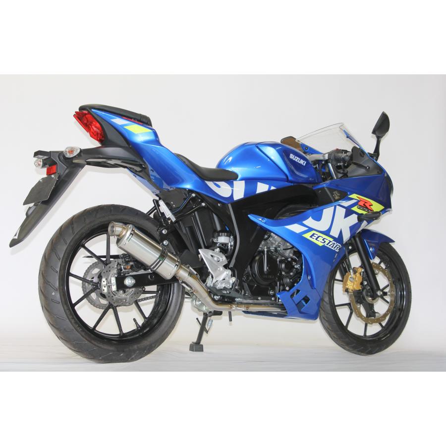 GSX HMS GSX-R125 バイクマフラー 8BJ-DL32D 2BJ-DL33B デルタ SUS