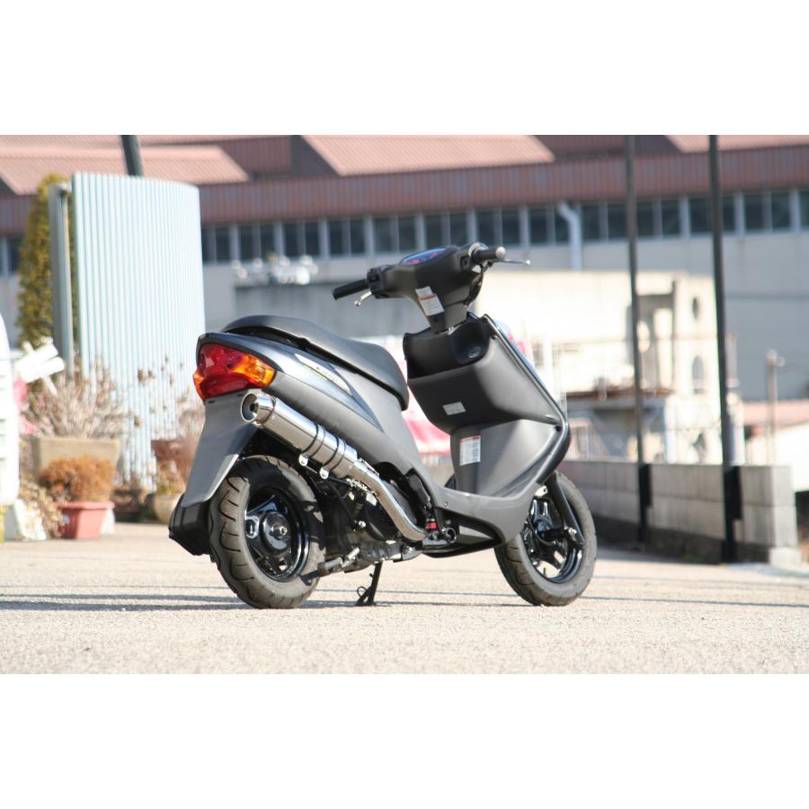 アドレス アドレスV125G バイクマフラー EBJ-CF4EA O2センサー車可