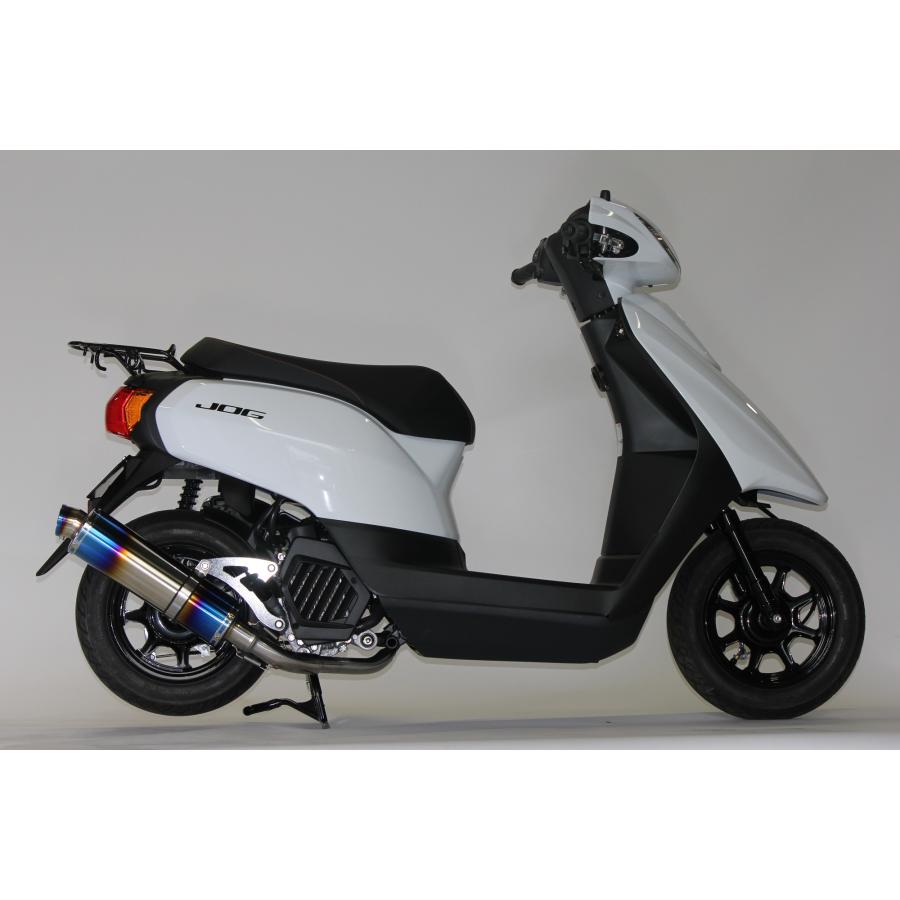 ジョグ JOG バイクマフラー 2BH-AY01 S346 ステンレス ブルーカラー