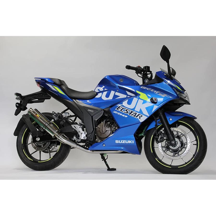 Realize ジクサー250 ジクサーSF250 バイクマフラー 2BK-ED22B 8BK