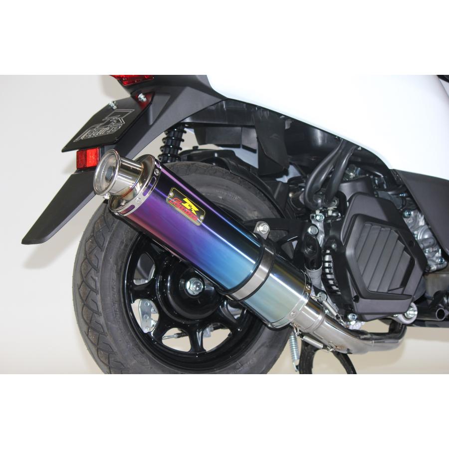 ジョグ Realize JOG バイクマフラー 2BH-AY01 22Racing チタン