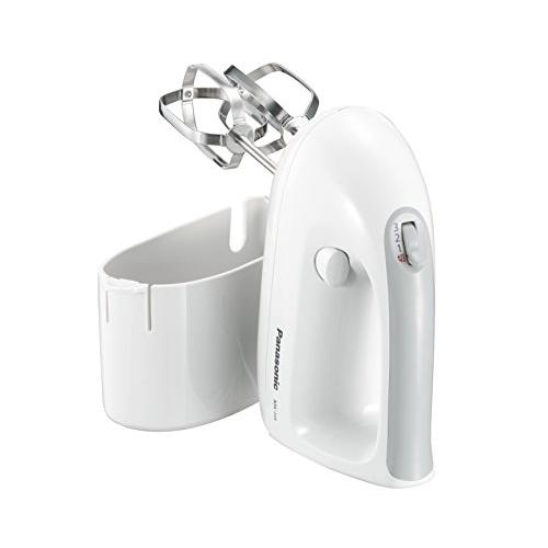 パナソニック ハンドミキサー 泡立て器 速度3段切り替え機能 ホワイト